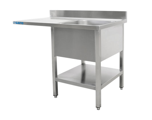 Spülcenter 1 Becken rechts - B 1400 x T 600 mm | Saro 600-2605R