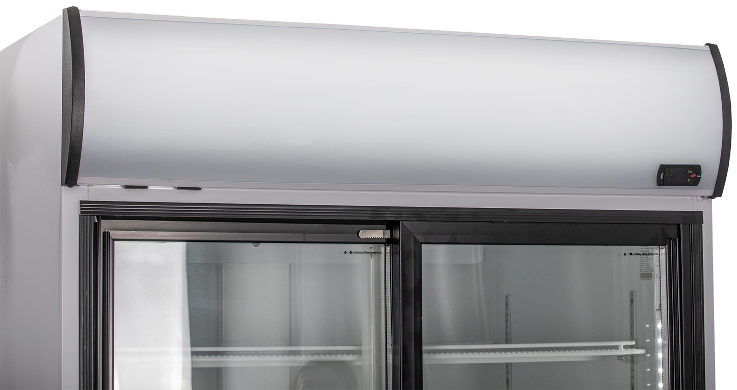 Glastürkühlschrank KBS 1250 GDU mit Schiebetüren | KBS 60212 - Ansicht 5 | KBS Gastrotechnik