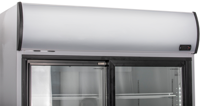 Glastürkühlschrank KBS 1250 GDU mit Schiebetüren | KBS 60212 - Ansicht 5 | KBS Gastrotechnik