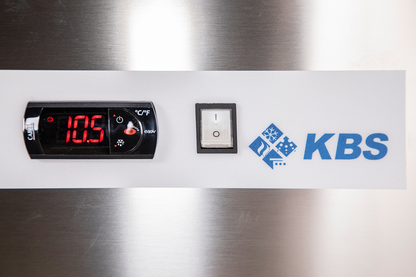Kühltisch Ready KT2610 mit Arbeitsplatte, Aufkantung 2 Türen | KBS 60221040 - KBS Gastrotechnik