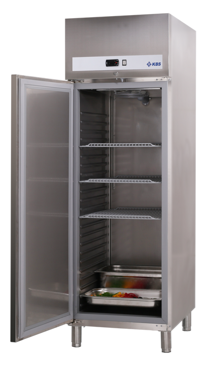 Edelstahl-Gewerbe-Tiefkühlschrank Ready TKU 707 Türanschlag links | KBS 60521012 - KBS Gastrotechnik