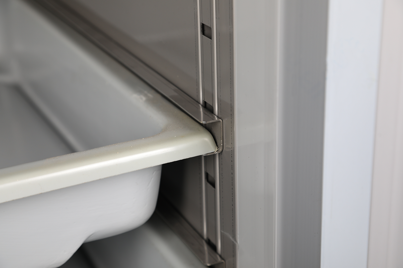 Ready KU 707 K-TK Edelstahl Kühl-Gefrierkombination | KBS 60521014 - KBS Gastrotechnik