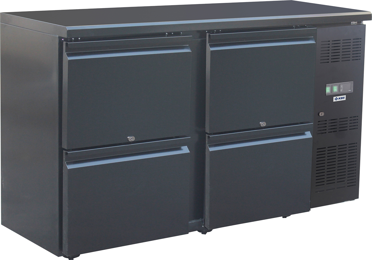 Backbar BB 154 mit vier Schubladen von KBS Gastrotechnik