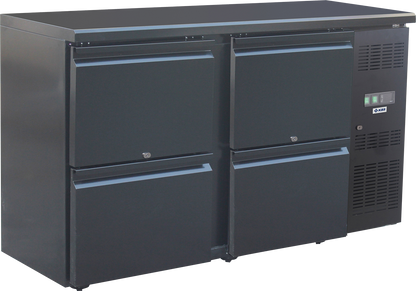 Backbar BB 154 mit vier Schubladen von KBS Gastrotechnik