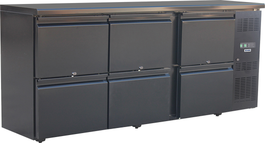 Backbar BB 206 mit sechs Schubladen | KBS 61203 - KBS Gastrotechnik