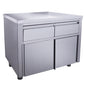 Schiebetürenschrank mit 2 Schubladen, 1000X700mm | Saro 700-2200