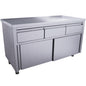 Schiebetürenschrank mit 3 Schubladen, 1400X700mm | Saro 700-2210