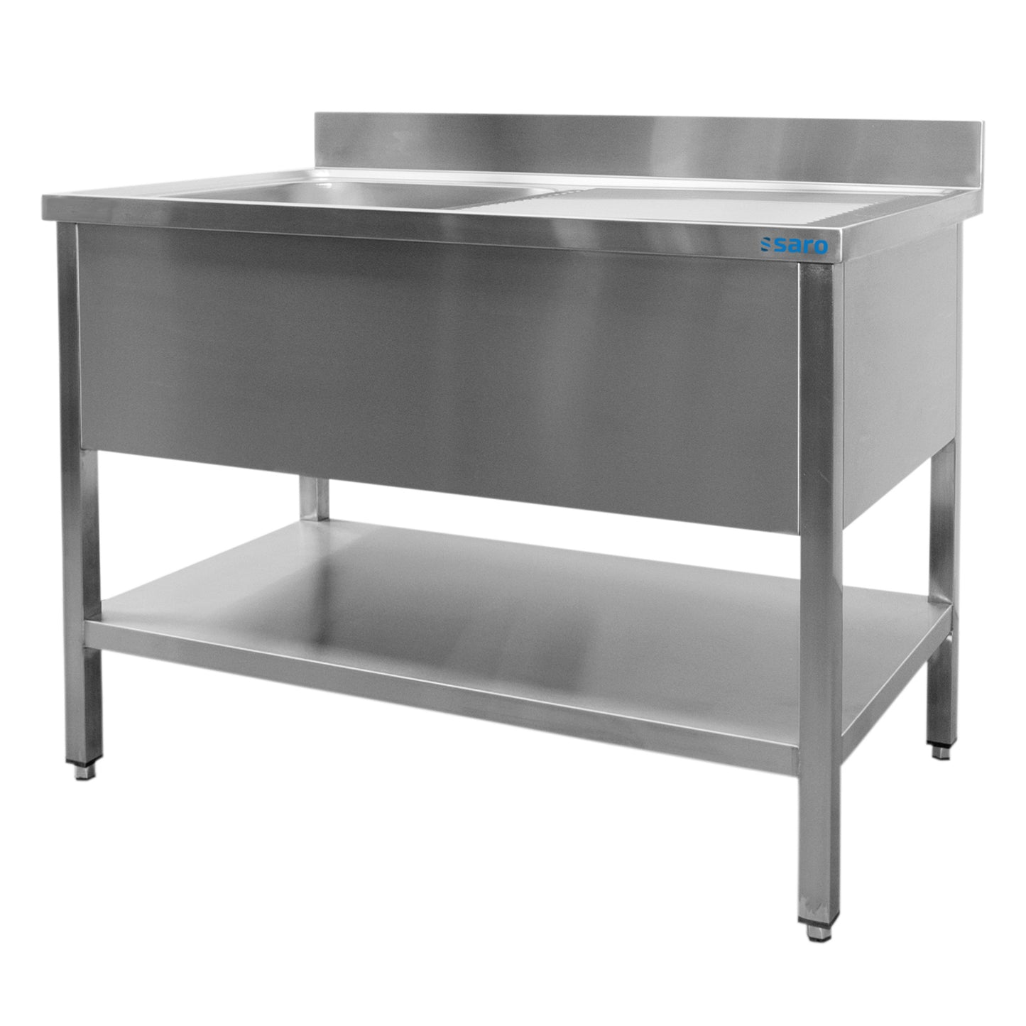 Spültisch 1 Becken, links - B 2000 x T 700 mm | Saro 700-2530L
