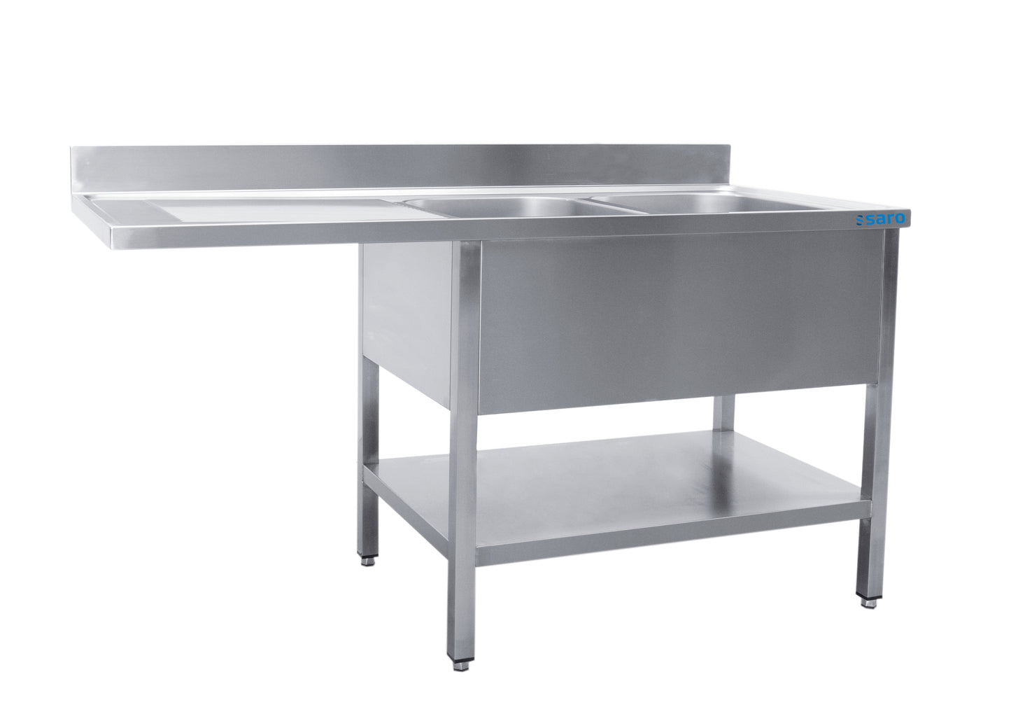 Spülcenter 2 Becken rechts - B 1800 x T 700 mm | Saro 700-2615R