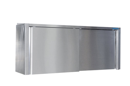 Edelstahlhängeschrank - 400 mm Tiefe, Breite 1400mm | Saro 700-4110 | Saro