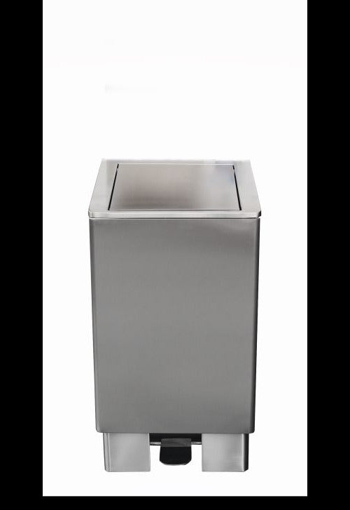 Edelstahlmülleimer 90 Liter,  Modell Jupiter | Saro 700-4805 - Saro
