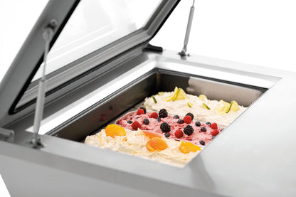 Eisvitrine 4x6,5L-F | Bartscher 700248 - Bartscher