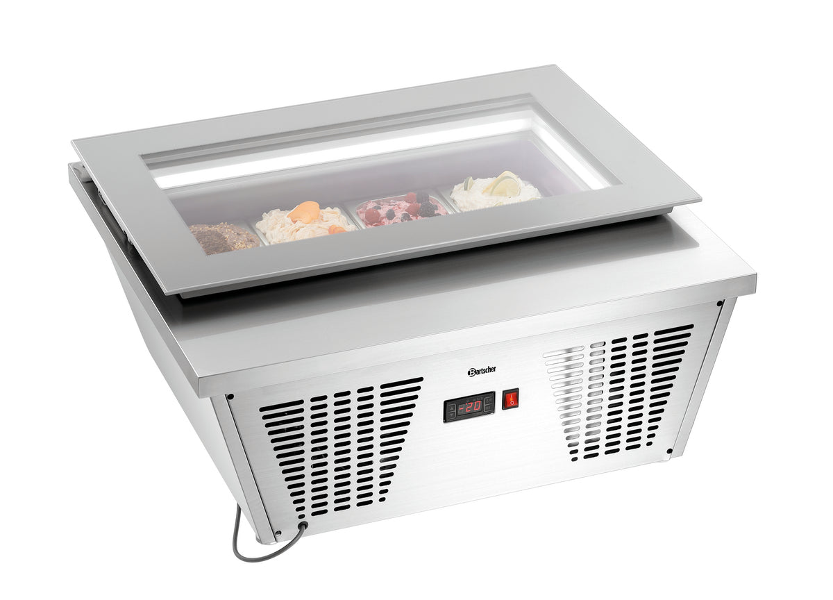Eisvitrine 4x6,5L-F | Bartscher 700248 - Bartscher