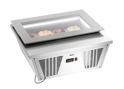 Eisvitrine 4x6,5L-F | Bartscher 700248 - Bartscher