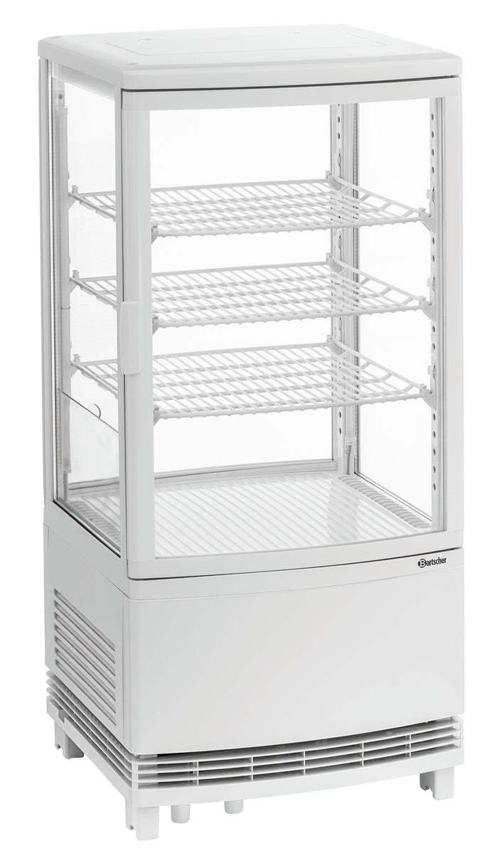 Mini-Kühlvitrine 75L2T weiß | Bartscher 700287 - Bartscher