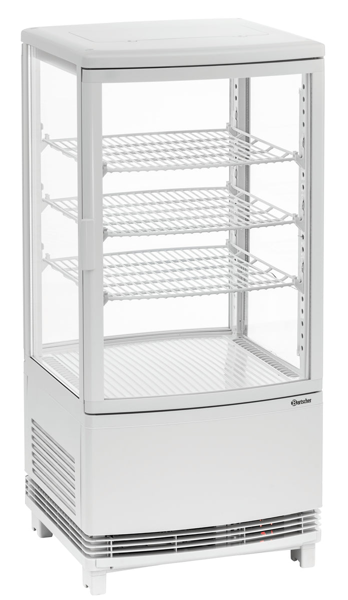 Mini-Kühlvitrine 75L2T weiß | Bartscher 700287 - Bartscher