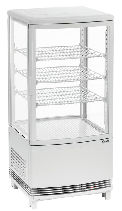 Mini-Kühlvitrine 75L2T weiß | Bartscher 700287 - Bartscher