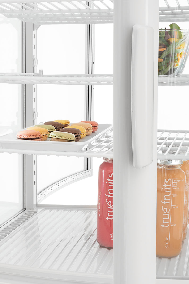 Mini-Kühlvitrine 75L2T weiß | Bartscher 700287 - Bartscher
