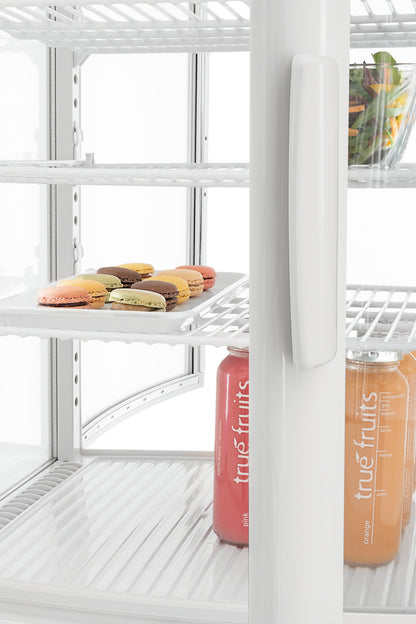 Mini-Kühlvitrine 75L2T weiß | Bartscher 700287 - Bartscher