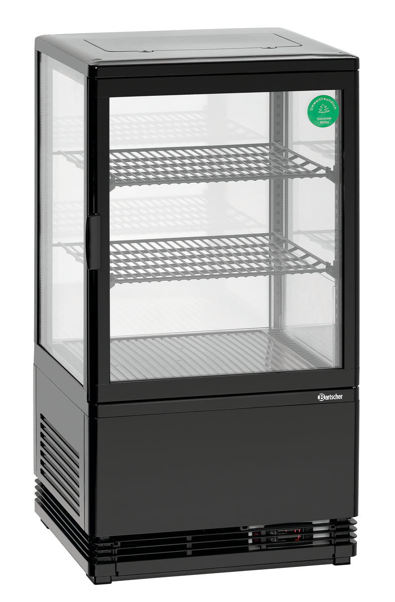 Mini-Kühlvitrine 58L-SW | Bartscher 700358G - Bartscher