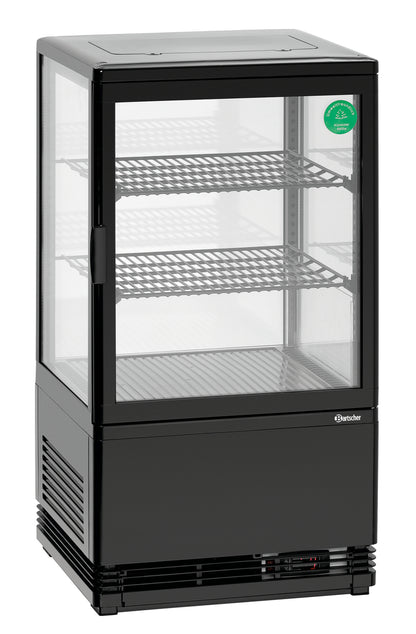 Mini-Kühlvitrine 58L-SW | Bartscher 700358G - Bartscher