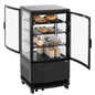 Mini-Kühlvitrine 64L2T schwarz | Bartscher 700358GV1