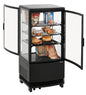Mini-Kühlvitrine 75L2T schwarz | Bartscher 700387 - Bartscher