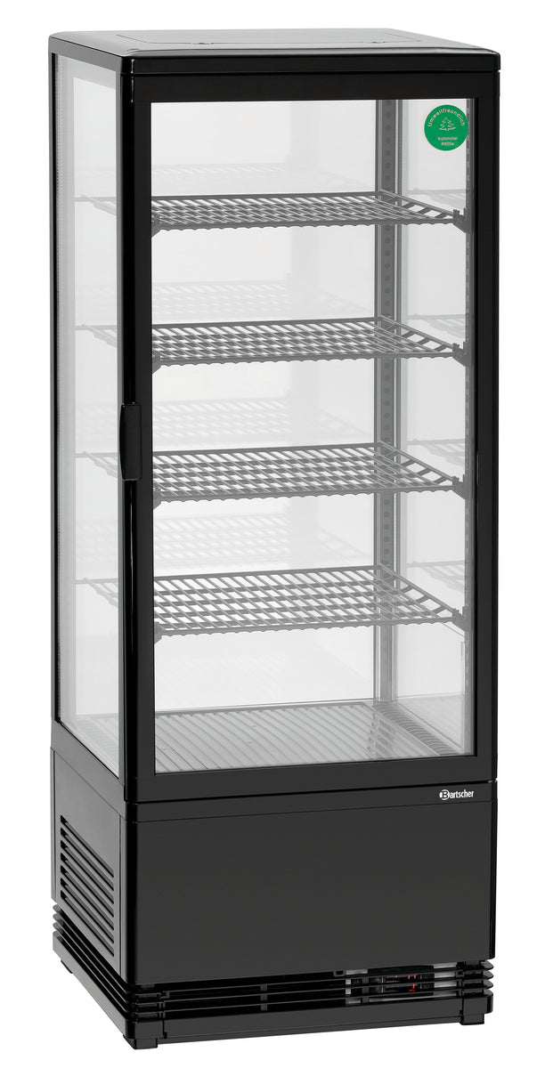Mini-Kühlvitrine 98L-SW | Bartscher 700398G - Bartscher