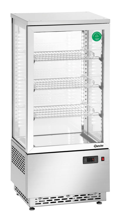 Mini-Kühlvitrine 78L, Edelstahl | Bartscher 700478G - Bartscher