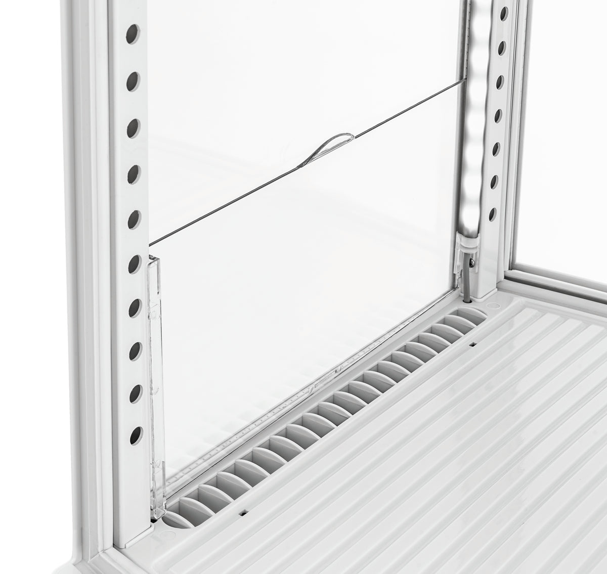 Mini-Kühlvitrine 98L2T weiß | Bartscher 700498 - Bartscher