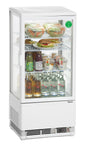 Mini-Kühlvitrine 78L, weiß | Bartscher 700578G - Bartscher