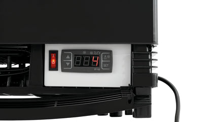 Mini-Kühlvitrine 98L2T schwarz | Bartscher 700698 - Bartscher