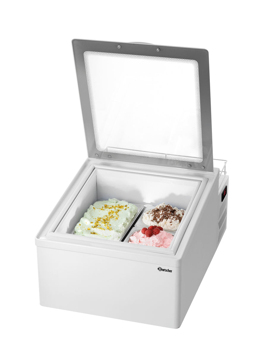 Eisvitrine 2x5L-F | Bartscher 700940 - Bartscher
