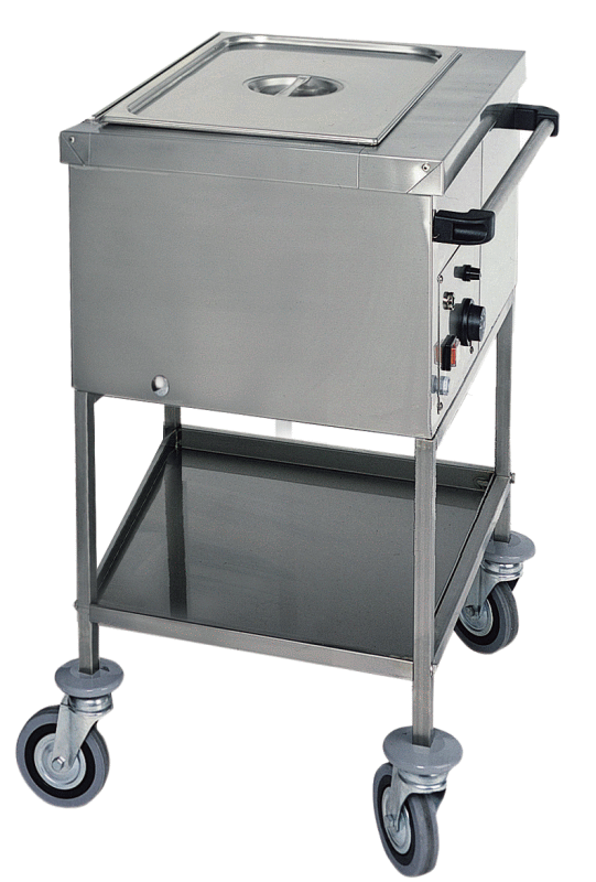 Bainmarie Wagen, 1GN 1/1, seitliche Bedienung | KBS 70930000 - KBS Gastrotechnik