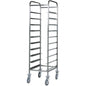 Abräumwagen 380 für 10 Tabletts GN 1/1 ohne Seitenwände | KBS 70970019 - KBS Gastrotechnik