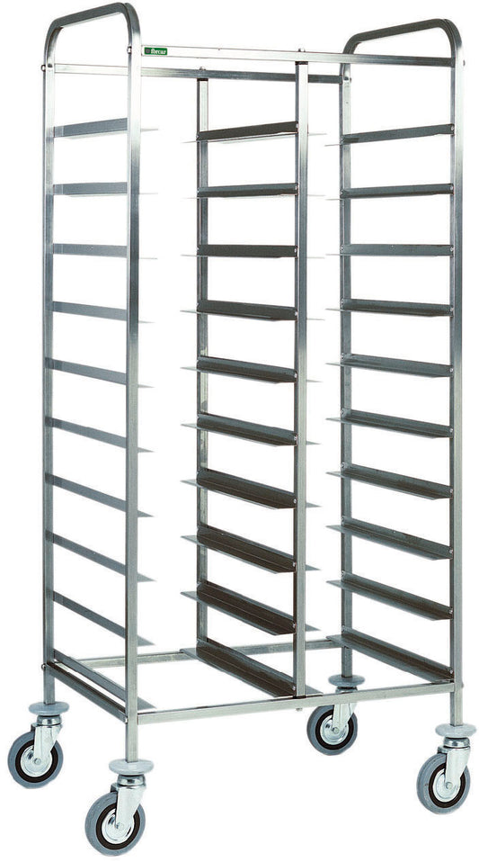 Abräumwagen 740 für 20 Tabletts GN 1/1 ohne Seitenwand von KBS Gastrotechnik