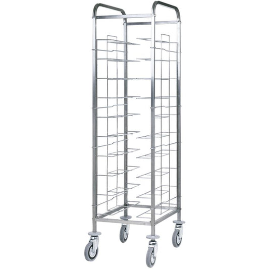 Abräumwagen 520 für 10 Tabletts oder GN Tabletts ohne Seitenwand von KBS Gastrotechnik