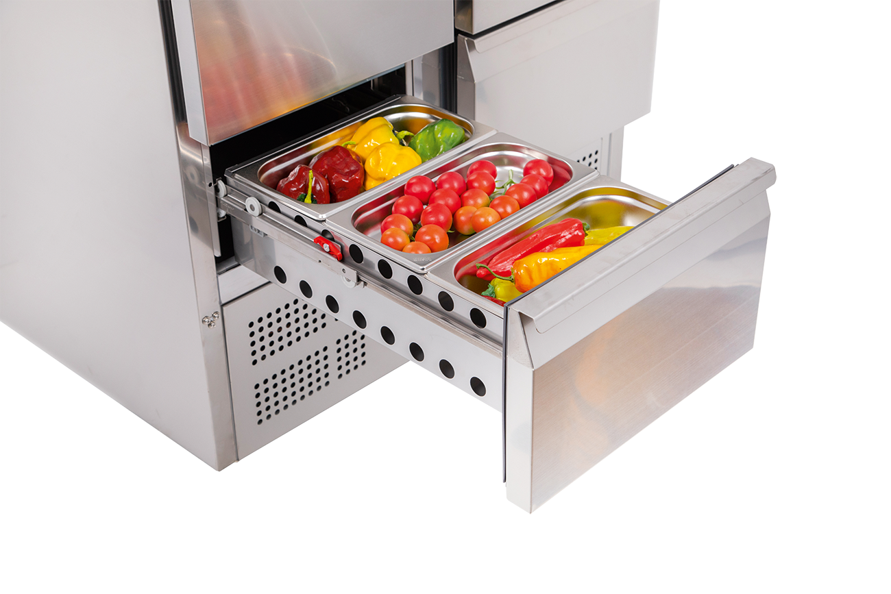 Schubladensatz 1/2 +1/2 für KTM Serie und Belegstationen | KBS 828698 - KBS Gastrotechnik