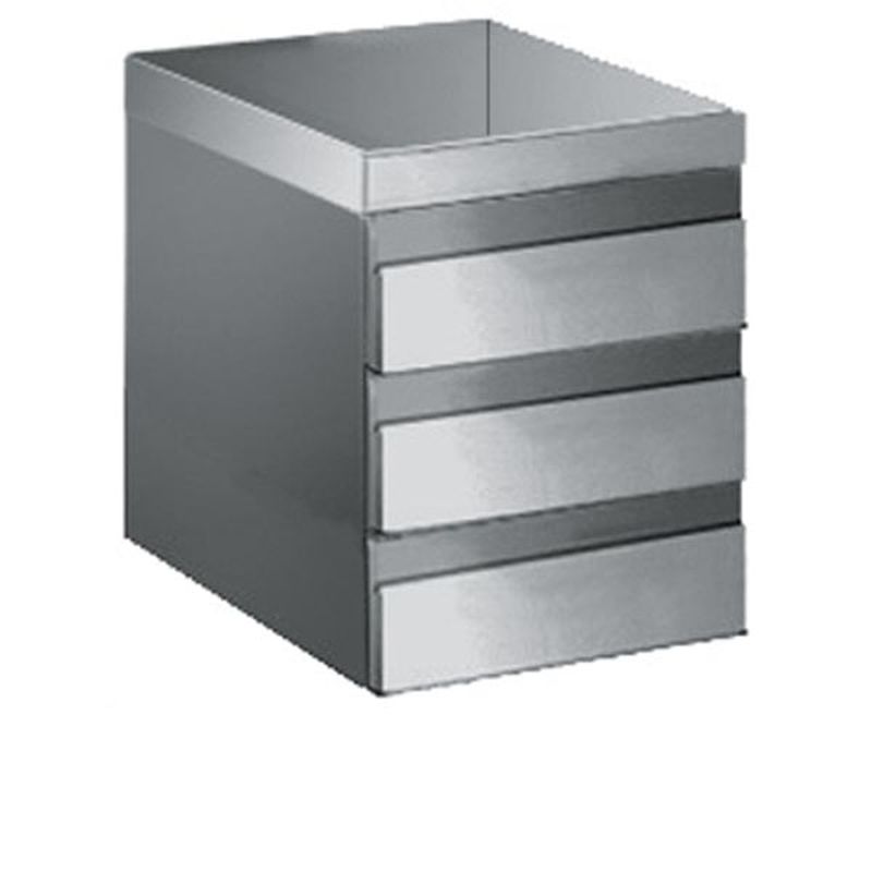 Schubladenblock für Arbeitstisch Tiefe 60cm | KBS 90192103 - KBS Gastrotechnik