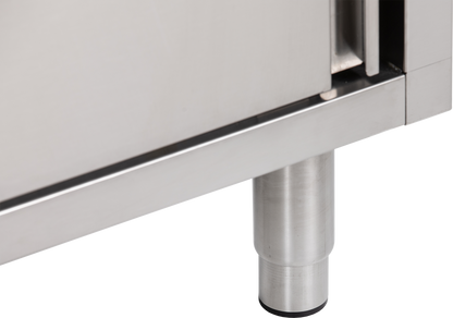 Arbeitsschrank mit Aufkantung B 100cm x T 60cm | KBS 90211101 - KBS Gastrotechnik
