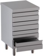 Schubladenschrank 4 Schubladen BxT 50x60cm | KBS 90612103