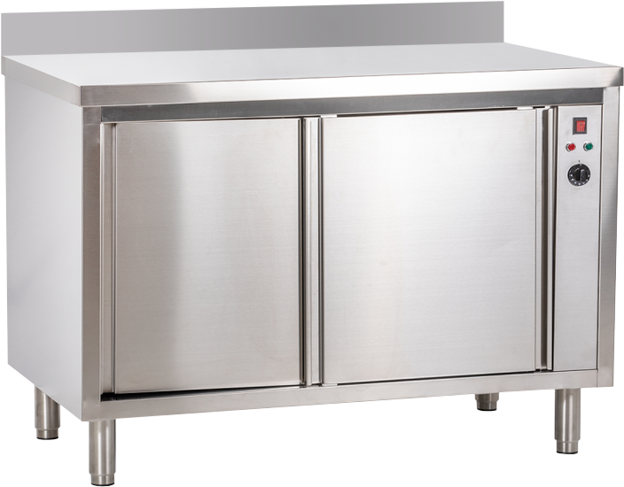 Wärmeschrank mit Aufkantung B 200cm x T 60cm | KBS 90711106 - KBS Gastrotechnik