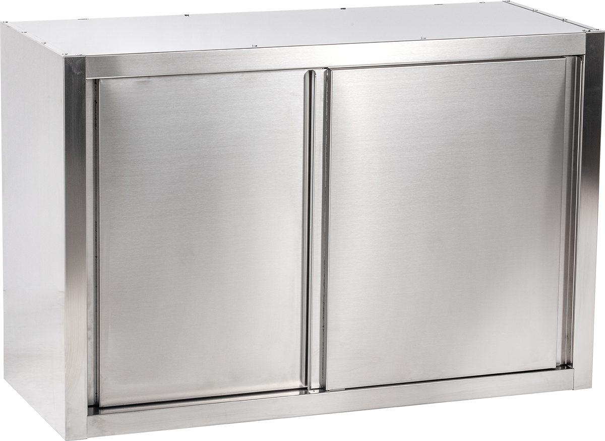 Wandhängeschrank mit Schiebetüren B 100cm x H 65cm | KBS 91311101 - KBS Gastrotechnik