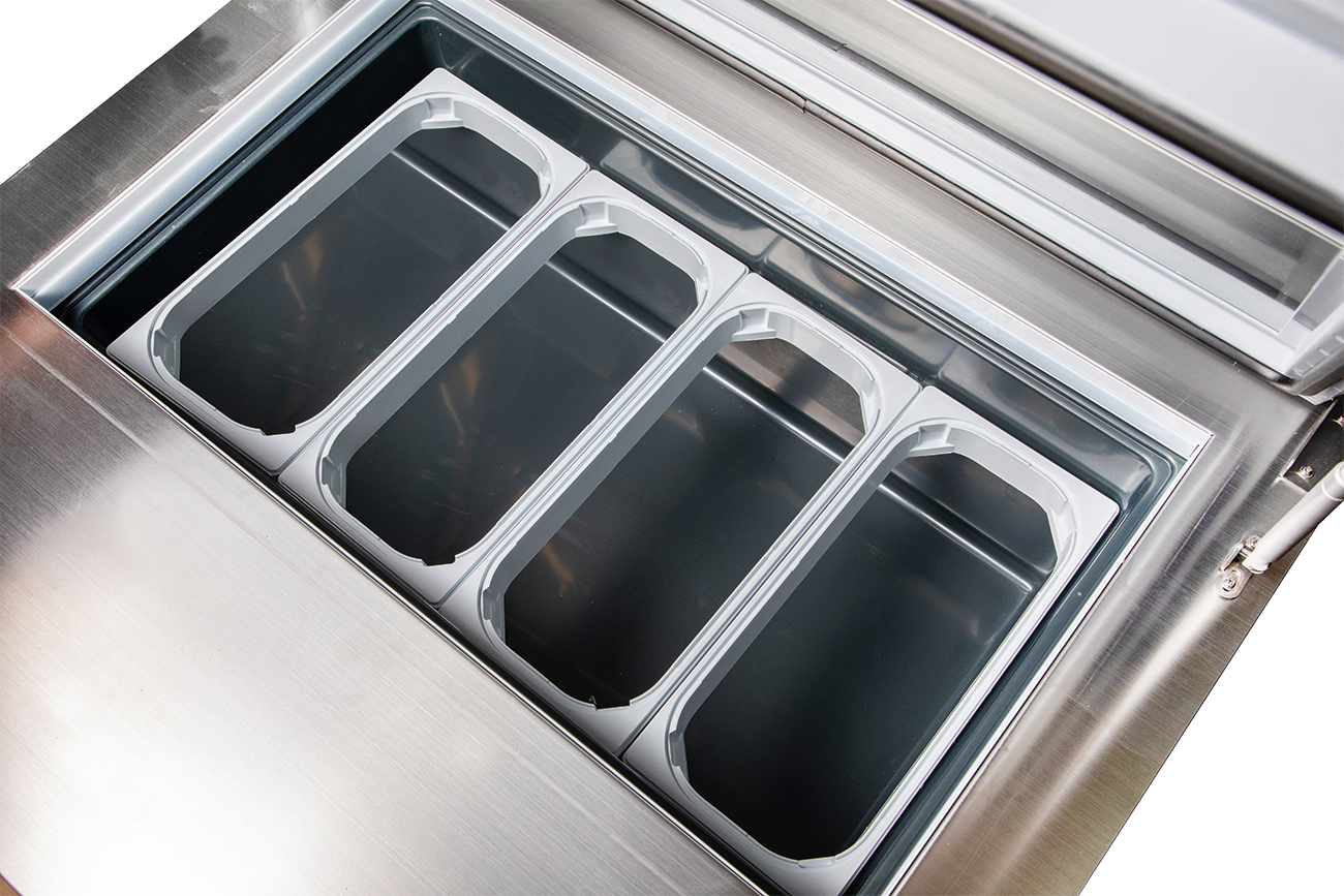 Aufsatzvitrine für Speiseeis ASV 14 Eis | KBS 9150175 - KBS Gastrotechnik