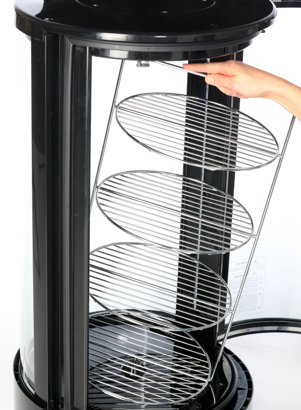 Kuchenvitrine Rondo mit 4 Etagen | KBS 9150311 - KBS Gastrotechnik