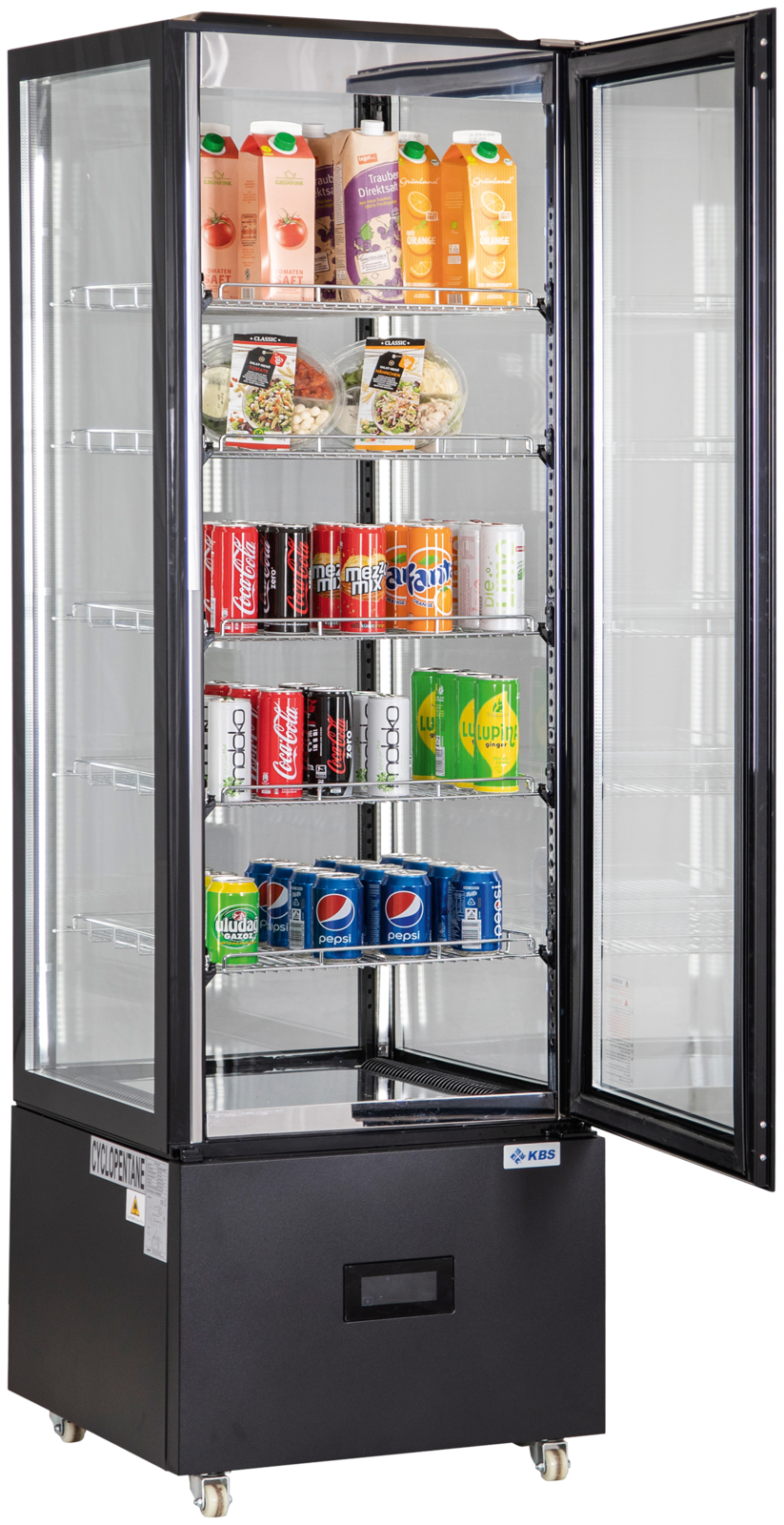 Panoramavitrine Quad Basic | KBS 9160456 - KBS Gastrotechnik
