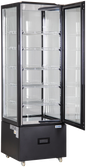 Panoramavitrine RT-280 G LED (silber) | KBS 9160281