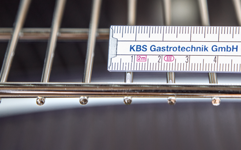 Tischkühlvitrine RT-78 G LED (schwarz) | KBS 9160786