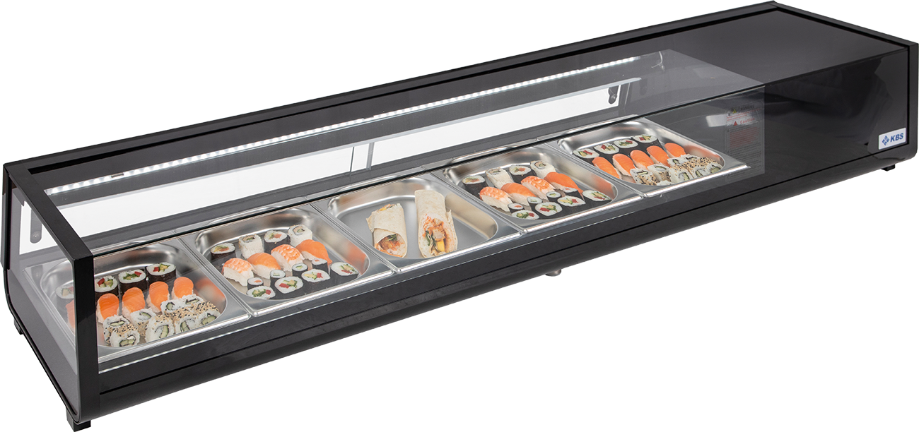 Belegstation Sushi 1810 für 5x GN 1/2 von KBS Gastrotechnik