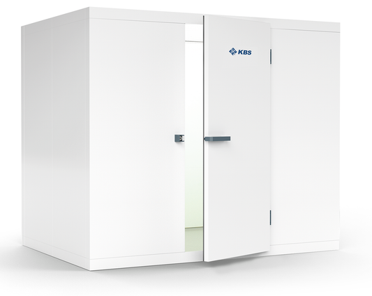 Kühlzelle EVO80-02 Komplettpaket inkl. Aggregat und Regalsystem | KBS 9184027